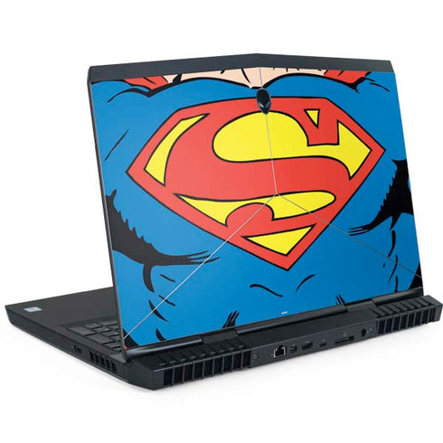 DC Comics Superman Vintage Chest Dell Alienware Skin
